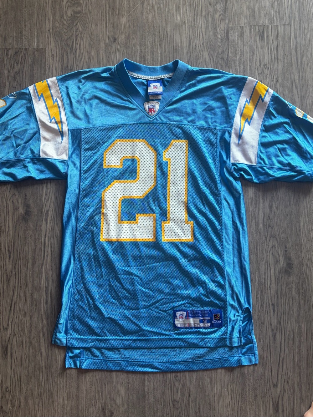 NFL Chargers Tomlinson Football Jersey